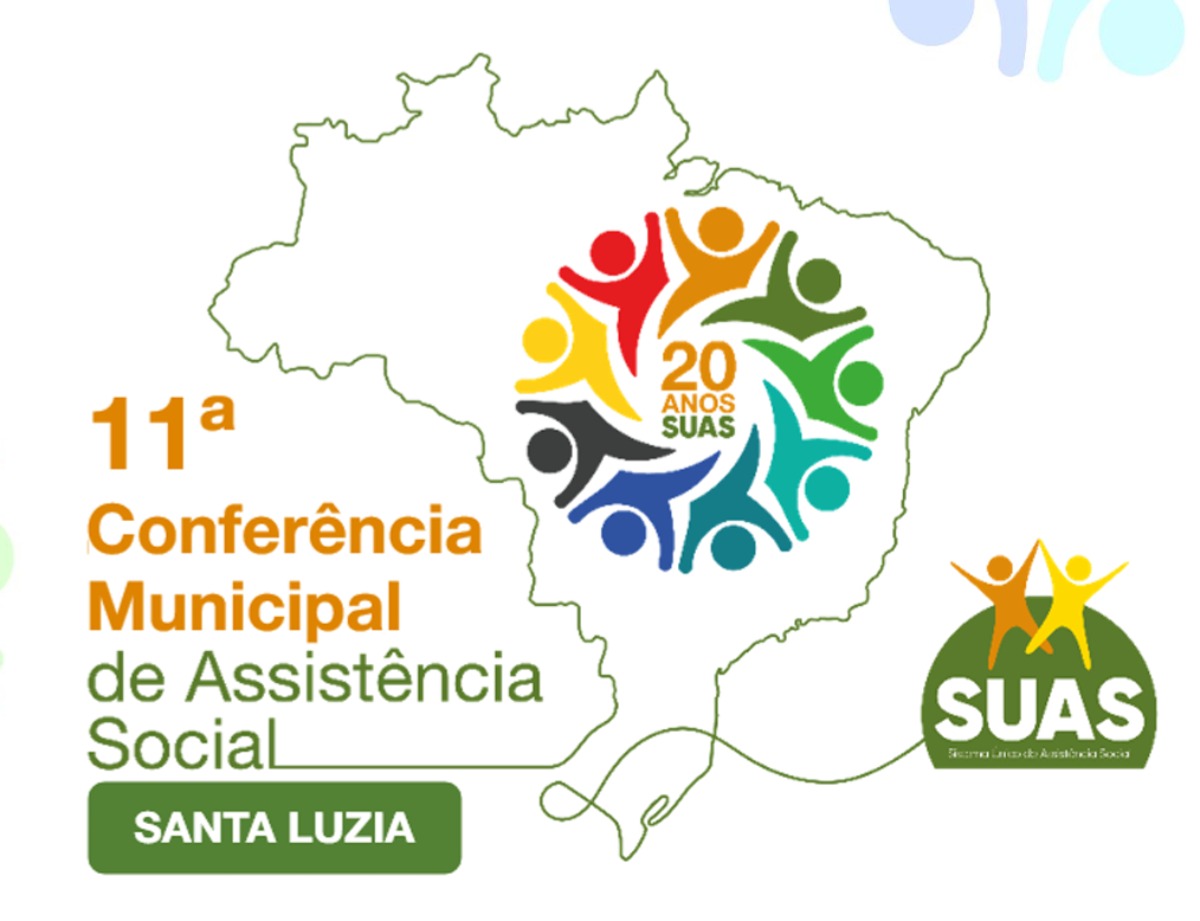 Inscries abertas para a 11 Conferncia Municipal de Assistncia Social de Santa Luzia, que ser nos prximos dias 17 e 18