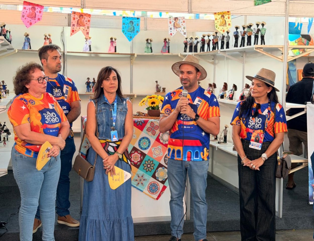 Feira do Artesanato fortalece cultura, empreendedorismo e gera��o de renda durante o S�o Jo�o de Santa Luzia