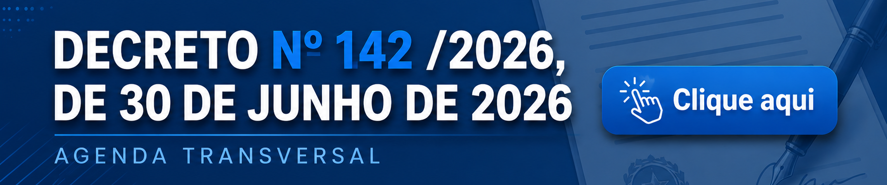DECRETO 142 - AGENDA TRANSVERSAL
