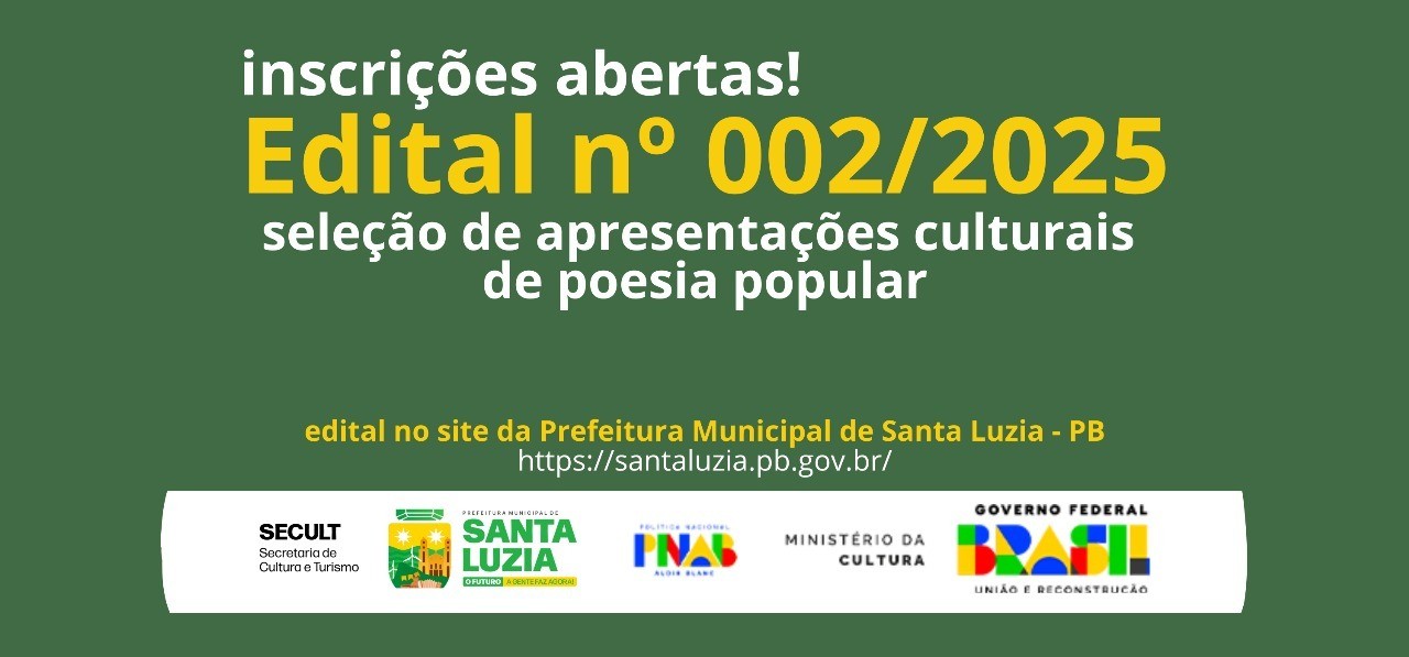 Edital 002/2025